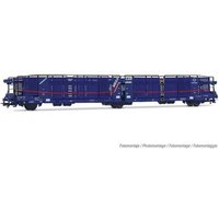 ELECTROTREN 80540918 H0 3-achs. Autotransportwagen Laeks Mega Car Carrier, TRANSFESA/Hispanauto, Ep. VI von ELECTROTREN