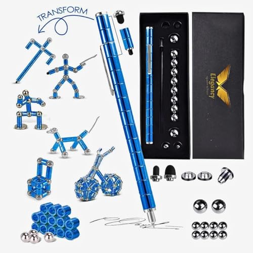 Elegancy Fidget Pen Magnetic Beads Teenage Gifts - Birthday Gifts for Boys, Cool Fun Kids Gifts Gadgets Stuff, Christmas Stocking Fillers Gifts, Unique, Personalised Mens Gifts for Him von ELEGANCY QUALITY TO TRUST