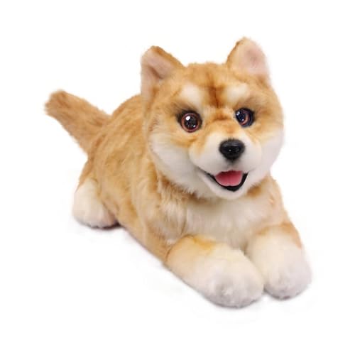 metaDog Shiba Inu | Roboter Hund Elektronisches Haustier, Individuell benennbar, mit Bellen,Wagging Tail, Berührungssensor echt wirkendem Herzschlag für Erwachsene Senioren Kind,Typ-C-Ladung von ELEPHANT ROBOTICS