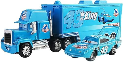 ELIHANA Autos Spielzeug Truck und Mini Racers, Spielauto 2 Stück Set, Auto Transporter, Spielzeugautos Modell für Kinder Geburtstag/Belohnung (NO.43) von ELIHANA