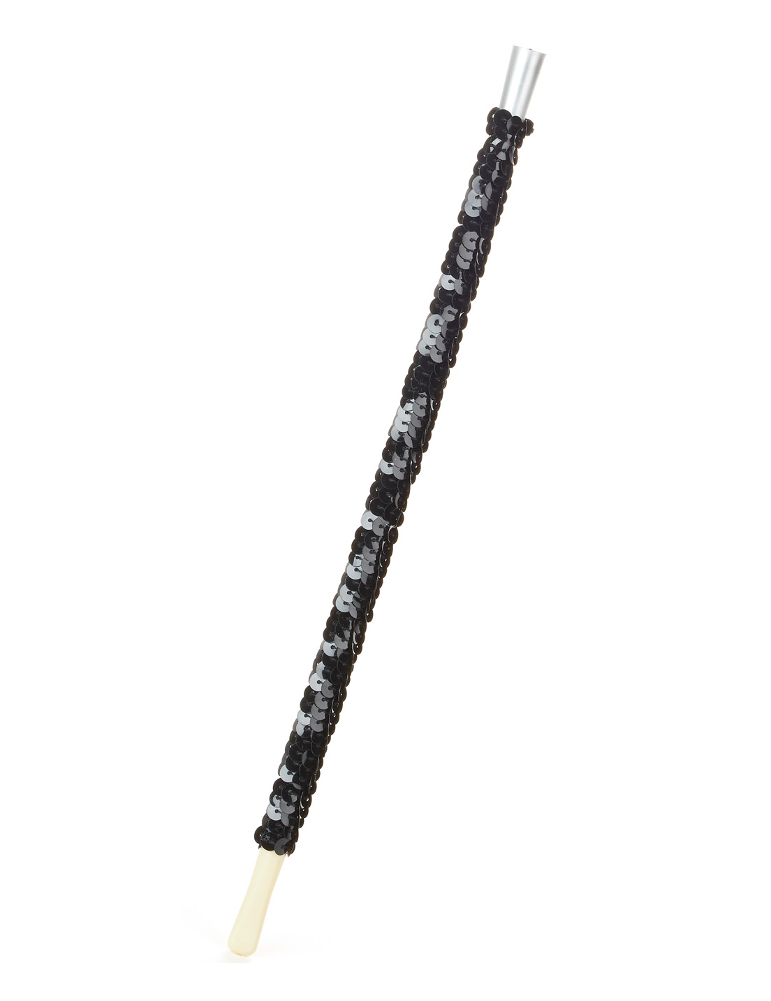 20er Zigarettenhalter Pailletten schwarz von KARNEVAL-MEGASTORE