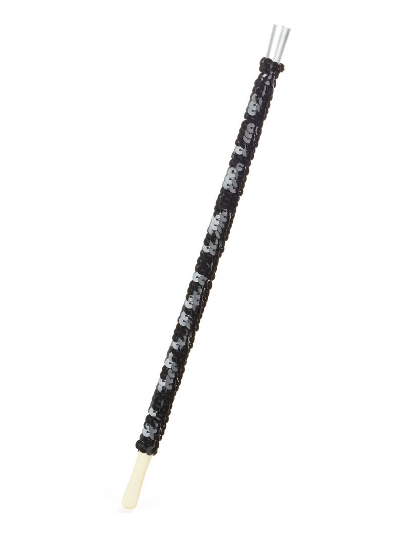 20er Zigarettenhalter Pailletten schwarz von KARNEVAL-MEGASTORE