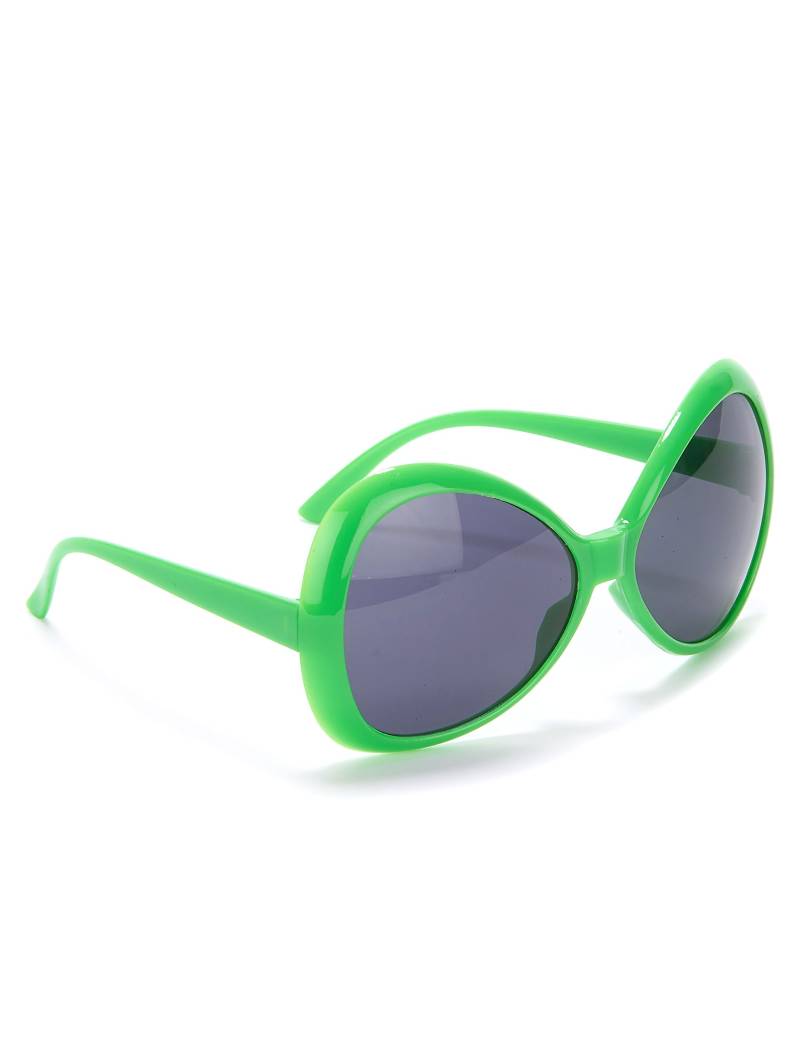Disco-Brille Party-Brille grün von KARNEVAL-MEGASTORE