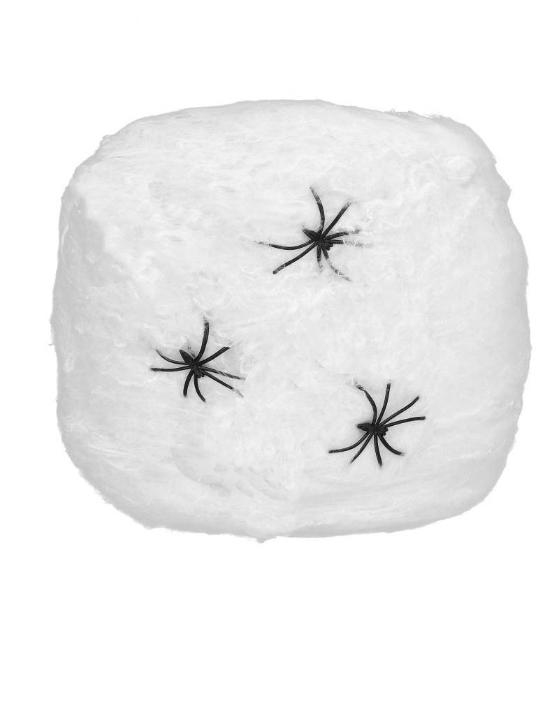 Spinnennetz mit Spinne weiss-schwarz 3.7qm 20g von BOLAND BV