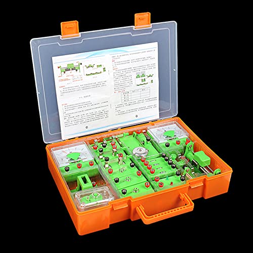 ELUKHT Junior High School Elektromagnetischer Experimentierkasten, Physik-Serie, Parallelexperiment, Physik, elektrische Experimentierausrüstung, Box von ELUKHT