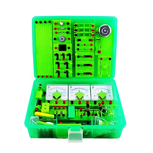 ELUKHT Multifunktionale Elektromagnetische Experimentierkasten, Junior High School Elektromagnetik Physik Experimentiergeräte Box, Elektrizität Experimentierkasten Set, ELUKHT Multifunktionale Elektromagnetische Experimentierkasten, Junior High School Elektromagnetik Physik Experimentiergeräte Box, Elektrizität Experimentierkasten Set, von ELUKHT