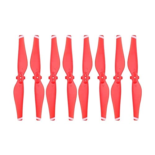 ELUPNMF D Air Drone Kompatibel 8PCS Quick Release Propeller Ersatz Zubehör Ersatzteile Schraube Flügel Fan(RED) von ELUPNMF