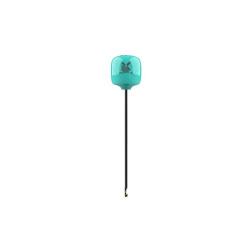 ELUPNMF Foxeer Ant Lollipop 4 Plus 4+ FPV 2,6 Dbi RHCP Kompatibel mit FPV Racing Drone SMA RPSMA UFL MMCX Omni LDS Ant(1PCS Teal UFL) von ELUPNMF