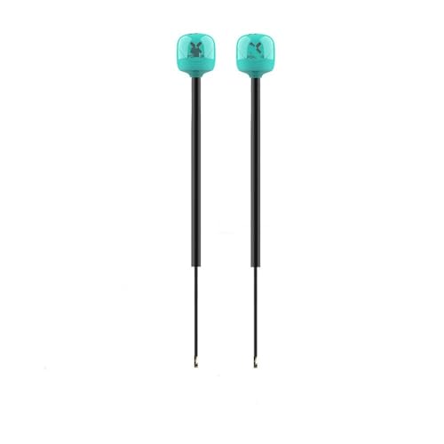 ELUPNMF Foxeer Ant Lollipop 4 Plus 4+ FPV 2,6 Dbi RHCP Kompatibel mit FPV Racing Drone SMA RPSMA UFL MMCX Omni LDS Ant(2PCS UFL Long 165) von ELUPNMF