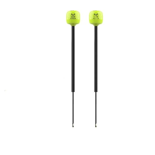 ELUPNMF Foxeer Ant Lollipop 4 Plus 4+ FPV 2,6 Dbi RHCP Kompatibel mit FPV Racing Drone SMA RPSMA UFL MMCX Omni LDS Ant(2PCS UFL Long 165-01) von ELUPNMF