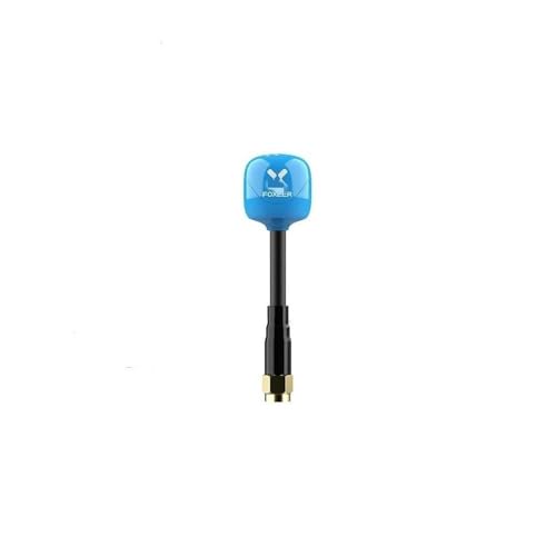 Foxeer Ant Lollipop 4 Plus 4+ FPV 2,6 Dbi RHCP Kompatibel mit FPV Racing Drone SMA RPSMA UFL MMCX Omni LDS Ant(1PCS Blue RPSMA) von ELUPNMF