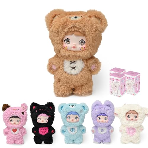 Nommi Loveliness Never Ends Series Figuren Blind Box Plüschpuppe Sammlung Spielzeug Geburtstag Geschenke für Kinder und Erwachsene, 3 Boxen von ELYSORA