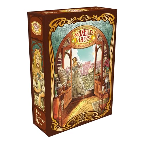 ELZNIR GAMES Bruxelles 1893 Deutsch - Brettspiel - für 2-5 Personen - ab 14 Jahren von ELZNIR GAMES