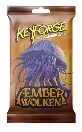 KeyForge: Æmberwolken – Archon Deck, neues Set von Richard Garfield, mit Fraktion Wolkenreiter & Himmelsbestien, einzigartiges Duell-Kartenspiel, 2 Spieler, ab 10 Jahren, ELZNIR GAMES KeyForge: Æmberwolken – Archon Deck, neues Set von Richard Garfield, mit Fraktion Wolkenreiter & Himmelsbestien, einzigartiges Duell-Kartenspiel, 2 Spieler, ab 10 Jahren, ELZNIR GAMES von ELZNIR GAMES