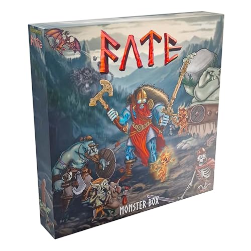 Monsterbox – Fate: Die Verteidiger von Grimheim – mit 135 Miniaturen – Erweiterung für das Grundspiel – Kunststoff-Figuren statt Marker, unbemalt & detailreich – ELZNIR GAMES Monsterbox – Fate: Die Verteidiger von Grimheim – mit 135 Miniaturen – Erweiterung für das Grundspiel – Kunststoff-Figuren statt Marker, unbemalt & detailreich – ELZNIR GAMES von ELZNIR GAMES