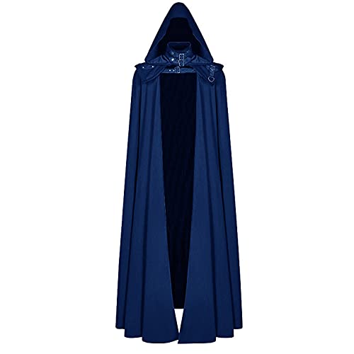 EMATOP Herren Vampir Umhang mit Kapuze Halloween Kostüm Erwachsene Lange Mantel Mittelalter Vintage Kapuzenumhang Karneval Cosplay Kleidung Retro Einfarbig Kapuzenmantel Gothic Teufelsmantel EMATOP Herren Vampir Umhang mit Kapuze Halloween Kostüm Erwachsene Lange Mantel Mittelalter Vintage Kapuzenumhang Karneval Cosplay Kleidung Retro Einfarbig Kapuzenmantel Gothic Teufelsmantel von EMATOP
