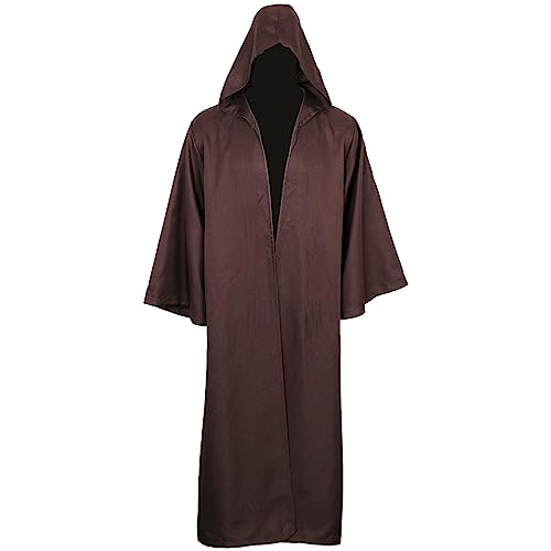 EMATOP Unisex Umhang mit Kapuze Mittelalter Vampir Kostüm Erwachsene Karneval Halloween Kostüm Cosplay Gothic Mantel Einfarbig Lang Kapuzenumhang Vintage Festliche Cape für Herren Damen EMATOP Unisex Umhang mit Kapuze Mittelalter Vampir Kostüm Erwachsene Karneval Halloween Kostüm Cosplay Gothic Mantel Einfarbig Lang Kapuzenumhang Vintage Festliche Cape für Herren Damen von EMATOP