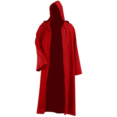 EMATOP Vampir Kostüm Herren Damen Umhang mit Kaputze Mittelalter Kleidung Erwachsene Fasching Karneval Halloween Mantel Vintage Lang Gothic Kapuzenumhang Festliche Cosplay Cape EMATOP Vampir Kostüm Herren Damen Umhang mit Kaputze Mittelalter Kleidung Erwachsene Fasching Karneval Halloween Mantel Vintage Lang Gothic Kapuzenumhang Festliche Cosplay Cape von EMATOP