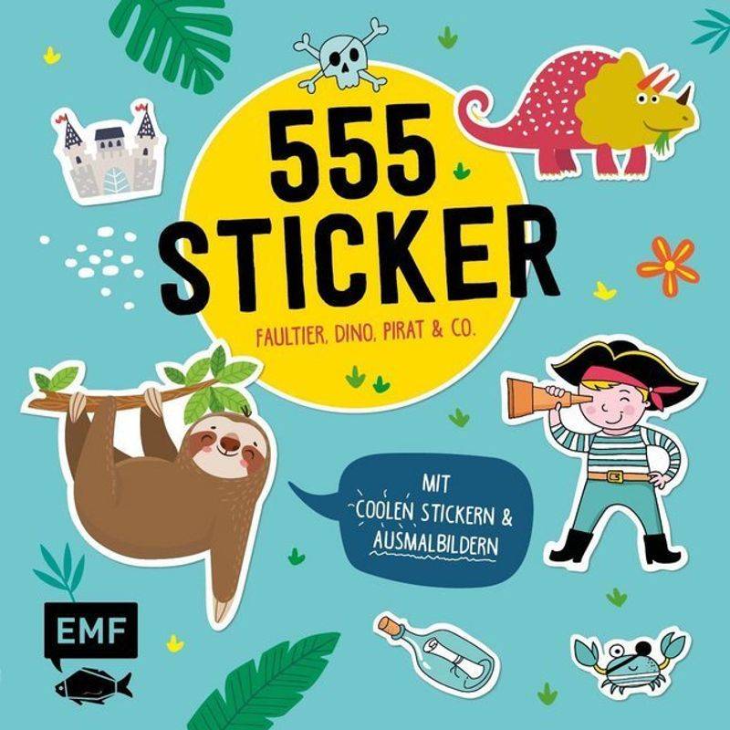 555 Sticker - Faultier, Dino, Pirat und Co. von EDITION,MICHAEL FISCHER