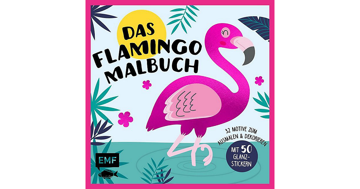 Buch - Das Flamingo-Malbuch Buch - Das Flamingo-Malbuch von EMF Edition Michael Fischer
