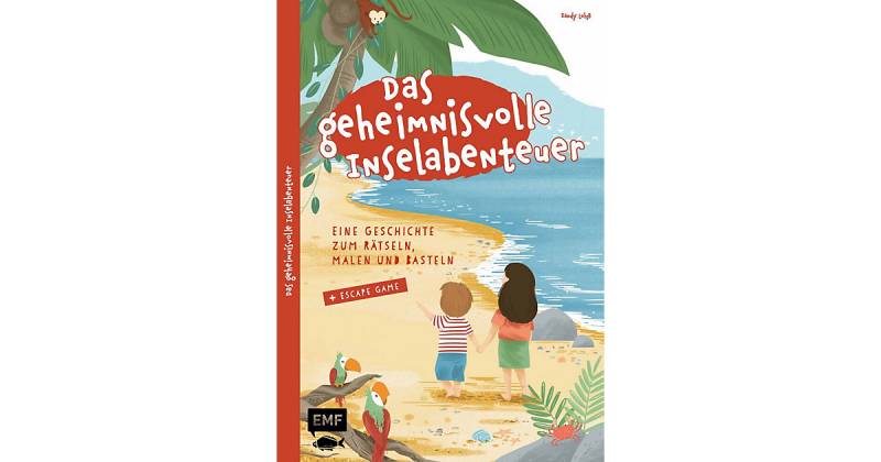 Buch - Das geheimnisvolle Inselabenteuer - Eine Geschichte zum Rätseln, Malen und Basteln von EMF Edition Michael Fischer