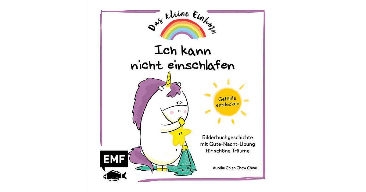 Buch - Das kleine Einhorn - Ich kann nicht einschlafen von EMF Edition Michael Fischer