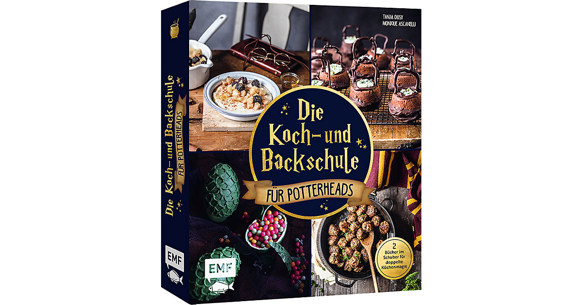 Buch - Die Koch- und Backschule Potterheads  Kinder von EMF Edition Michael Fischer