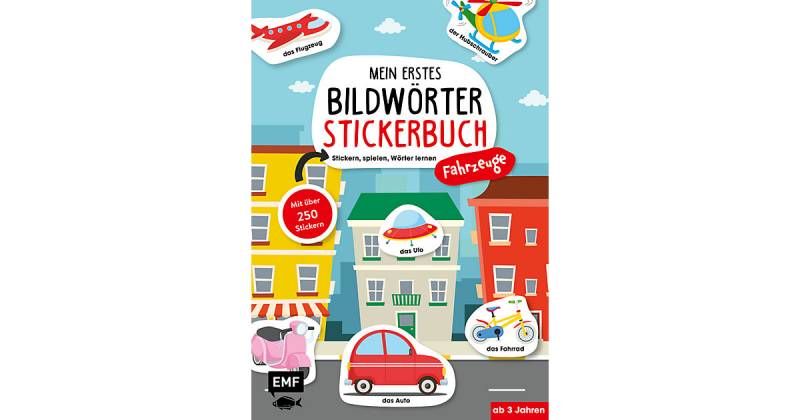 Buch - Mein erstes Bildwörter-Stickerbuch: Fahrzeuge von EMF Edition Michael Fischer