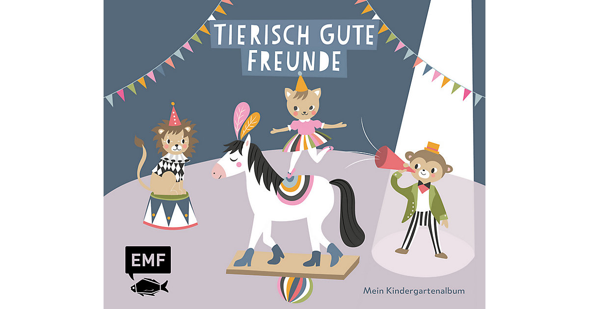 Buch - Tierisch gute Freunde - Mein Kindergartenalbum von EMF Edition Michael Fischer