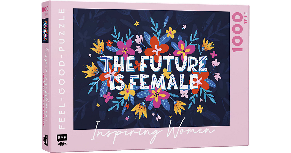Feel-good-Puzzle 1000 Teile Inspiring Women: The Future is female von EMF Edition Michael Fischer