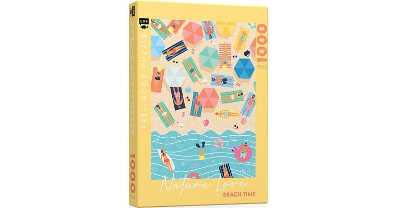 Feel-good-Puzzle 1000 Teile - NATURE LOVE: Beach time von EMF Edition Michael Fischer