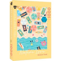 Feel-good-Puzzle 1000 Teile - NATURE LOVE: Beach time von EMF Edition Michael Fischer