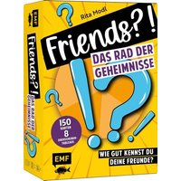 Friends?! Das Rad der Geheimnisse: Wie gut kennst du deine Freunde? von EMF Edition Michael Fischer