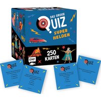 Kartenbox: Das große Quiz - Superhelden von EMF Edition Michael Fischer