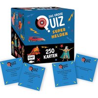 Kartenbox: Das große Quiz - Superhelden von Edition Michael Fischer