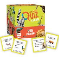 Kartenbox: Das große Quiz - Tiere von EMF Edition Michael Fischer