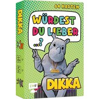 Kartenspiel: Würdest du lieber...? Nashornstarke Fragen für Kids mit DIKKA Kartenspiel: Würdest du lieber...? Nashornstarke Fragen für Kids mit DIKKA von EMF Edition Michael Fischer