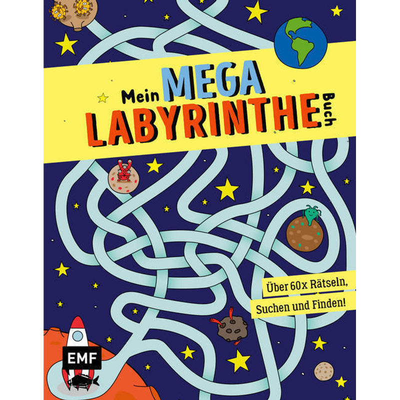 Mein Mega-Labyrinthe-Buch von EDITION,MICHAEL FISCHER