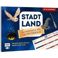 Stadt, Land, ... Das inoffizielle Spiel für Potter-Fans - Der Quiz-Block für alle Fans von Harry Potter und magischen Welten von EMF Edition Michael Fischer