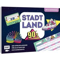 Stadt, Land, 90s - Der Spieleklassiker für alle Fans des Kultjahrzehnts von Edition Michael Fischer