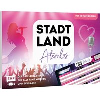 Stadt, Land, Atemlos (Schlager Edition) - Der Spieleklassiker für alle Fans von ESC und Schlager - von Helene Fischer über Udo Jürgens bis Beatrice Eg von EMF Edition Michael Fischer