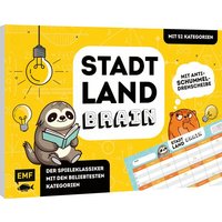 Stadt, Land, Brain - Der Spieleklassiker mit den beliebtesten Kategorien von EMF Edition Michael Fischer