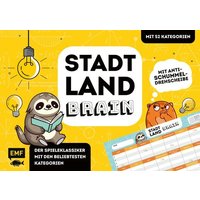 Stadt, Land, Brain - Der Spieleklassiker mit den beliebtesten Kategorien von EMF Edition Michael Fischer