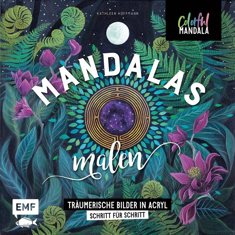 EMF Kreativbuch Colorful Mandala - Mandalas malen von EMF