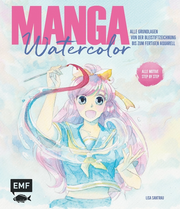 EMF Kreativbuch Manga Watercolor von EMF