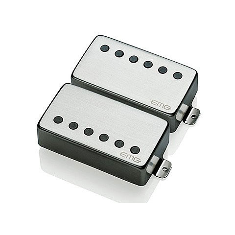 EMG 57/66 Set Brushed Chrome Pickup E-Gitarre von EMG