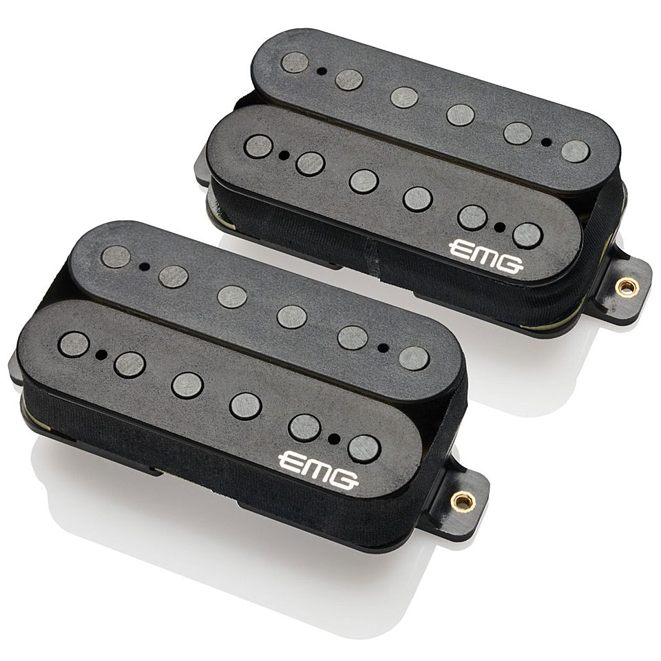 EMG Jim Root &#39;Daemonum&#39; Open Coil Humbucker Set Black Pickup E-Gitarre von EMG