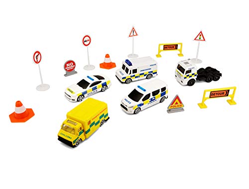 Maisto Fresh Metal Emergency Force Spielset mit Druckguss-Fahrzeugen Maisto Fresh Metal Emergency Force Spielset mit Druckguss-Fahrzeugen von Maistro