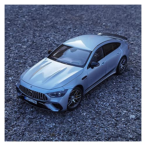 EMRGAZQD Motorfahrzeuge Replika Auto 1/18 Für Benz AMG GT63 2021 Legierung Diecast Sportwagen Modell Simulation Fahrzeug Statisches Sammlerstück Souvenir Originalgetreue Nachbildung (Color : Silver) von EMRGAZQD