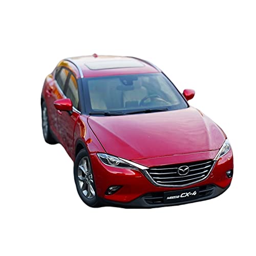 EMRGAZQD Motorfahrzeuge Replika Auto 1/18 for Mazda CX-4 SUV Alu-Offroad-Fertigmodell Sammlung Auto Spielzeug Die-Cast Kraftfahrzeug Originalgetreue Nachbildung von EMRGAZQD
